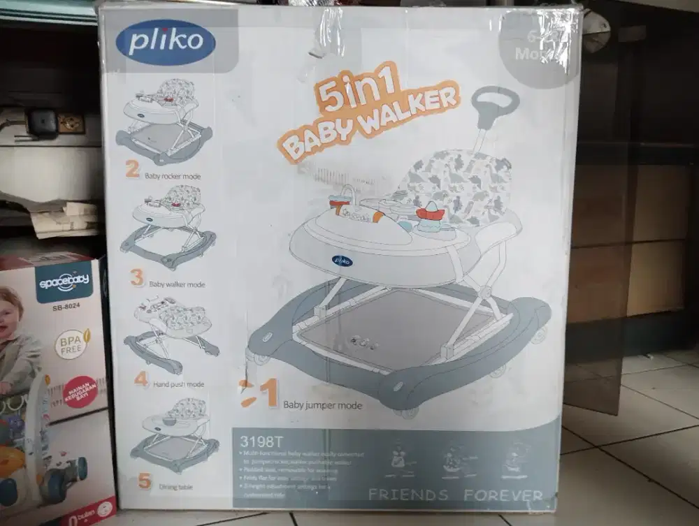 Baby Walker lengkap mulus