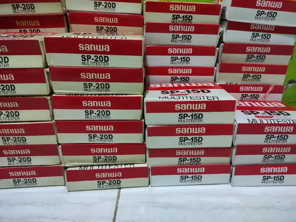 Multitester Sanwa SP-15D dan SP-20D_Jual semua borongan BU