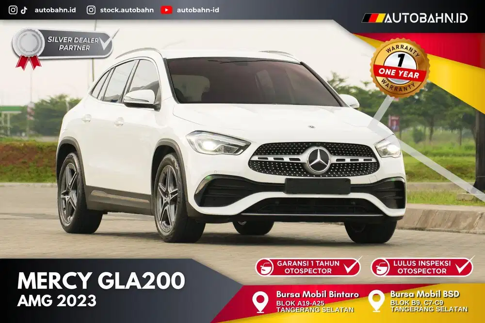 New Mercedes Benz GLA200 AMG 2023 Low odo! White