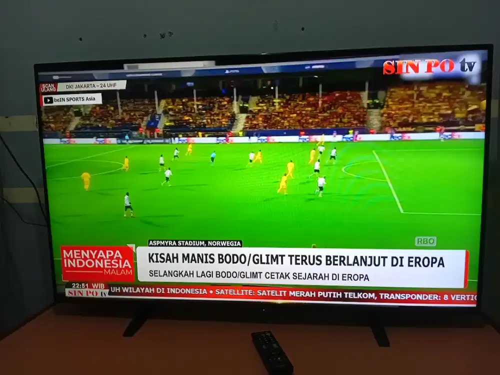 Tv led sahrp 50 inc siaran digital