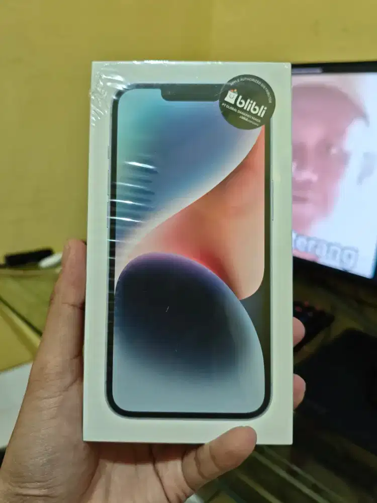 IPHONE 14 128 BIRU NEW SEGEL