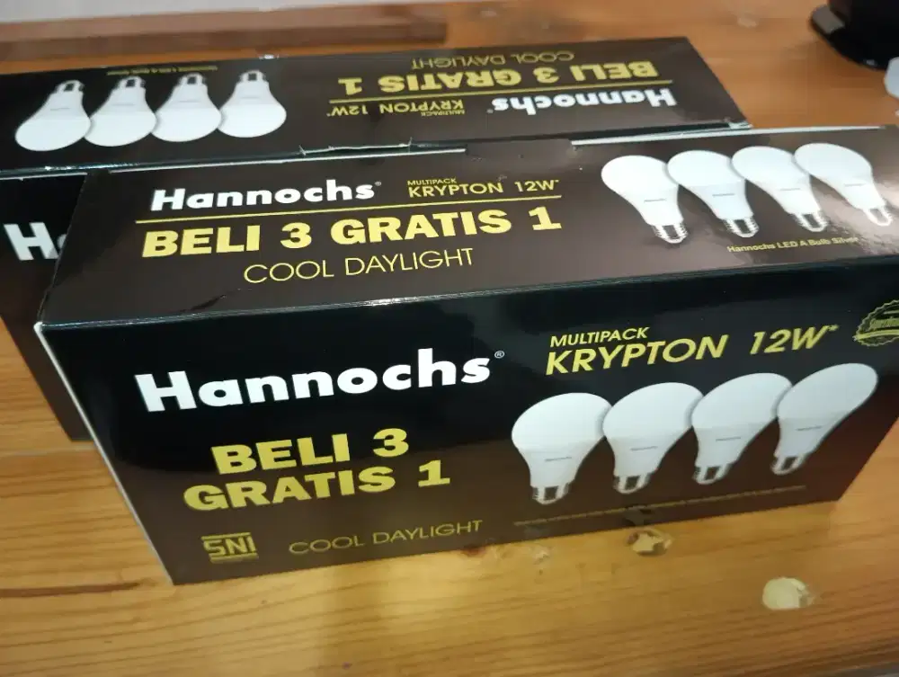 Lampu LED 12 watt HANNOCHS (BARU) beli kebanyakan