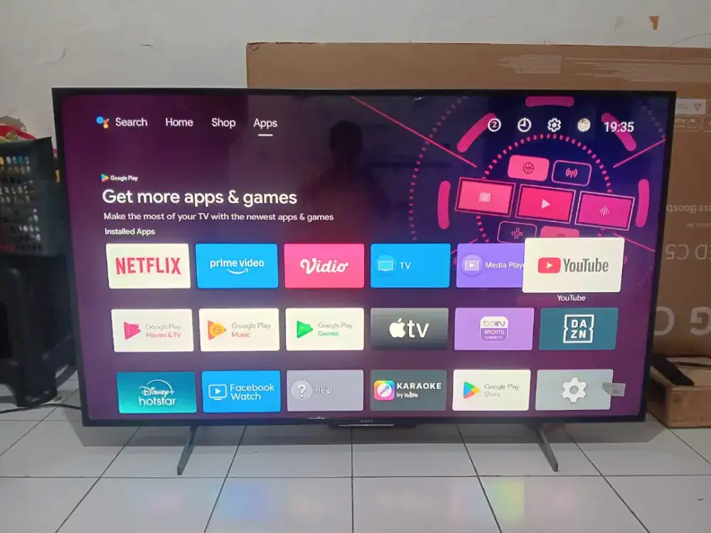 Tv sony android 65 inch (65x8000g)