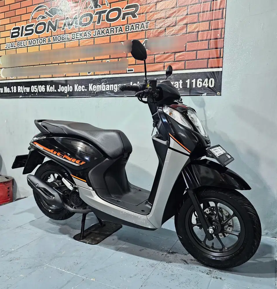 Km5rb! Seperti baru! HONDA NEW GENIO DONAT 2025 Akhir 110 FI CBS motor