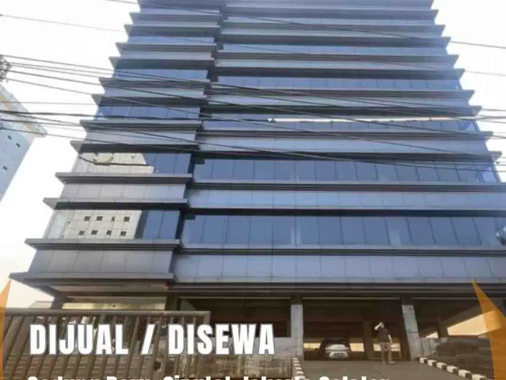DIJUAL/DISEWA Gedung Baru Jakarta Selatan, Ciputat dekat MRT Lebak Bulus, Lantai 8.5