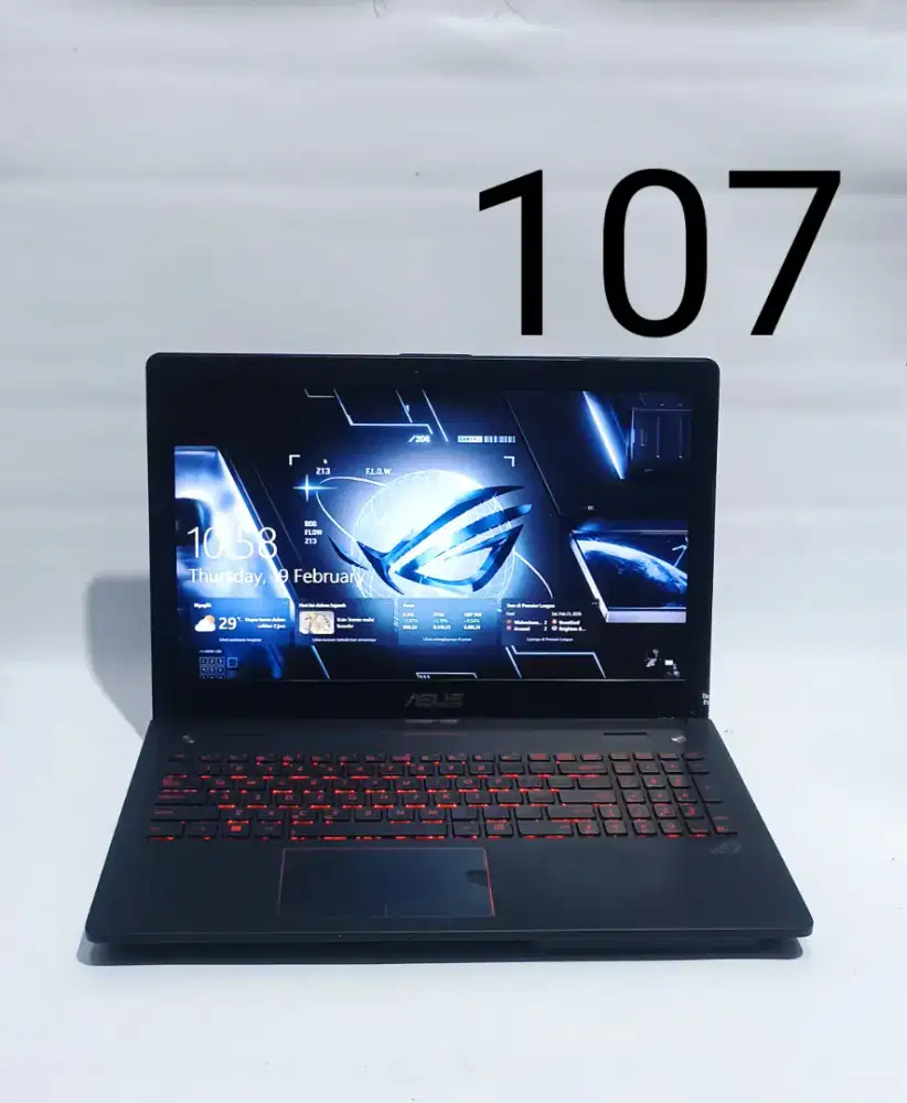 ASUS ROG G56JK Core i7-4710HQ DDR 16GB SSD 256GB 15.6 3 jam Backlight