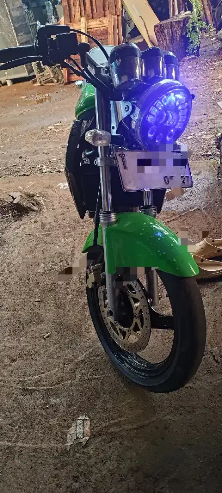 For sale ninja R 2012 up ss hijau shuriken Plat T