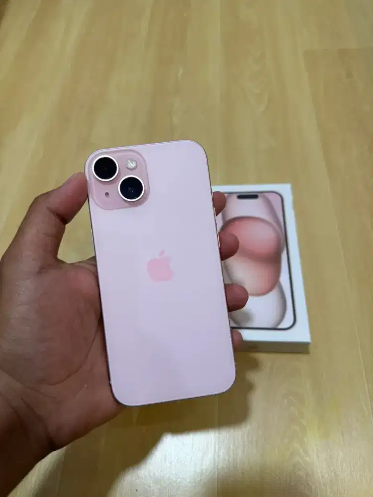 IPHONE 15 128GB MULUS LENGKAP JARINGAN AMAN BH 84