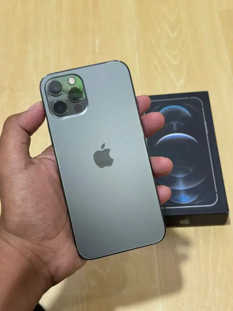 IPHONE 12 PRO 128GB MULUS LENGKAP JARINGAN AMAN