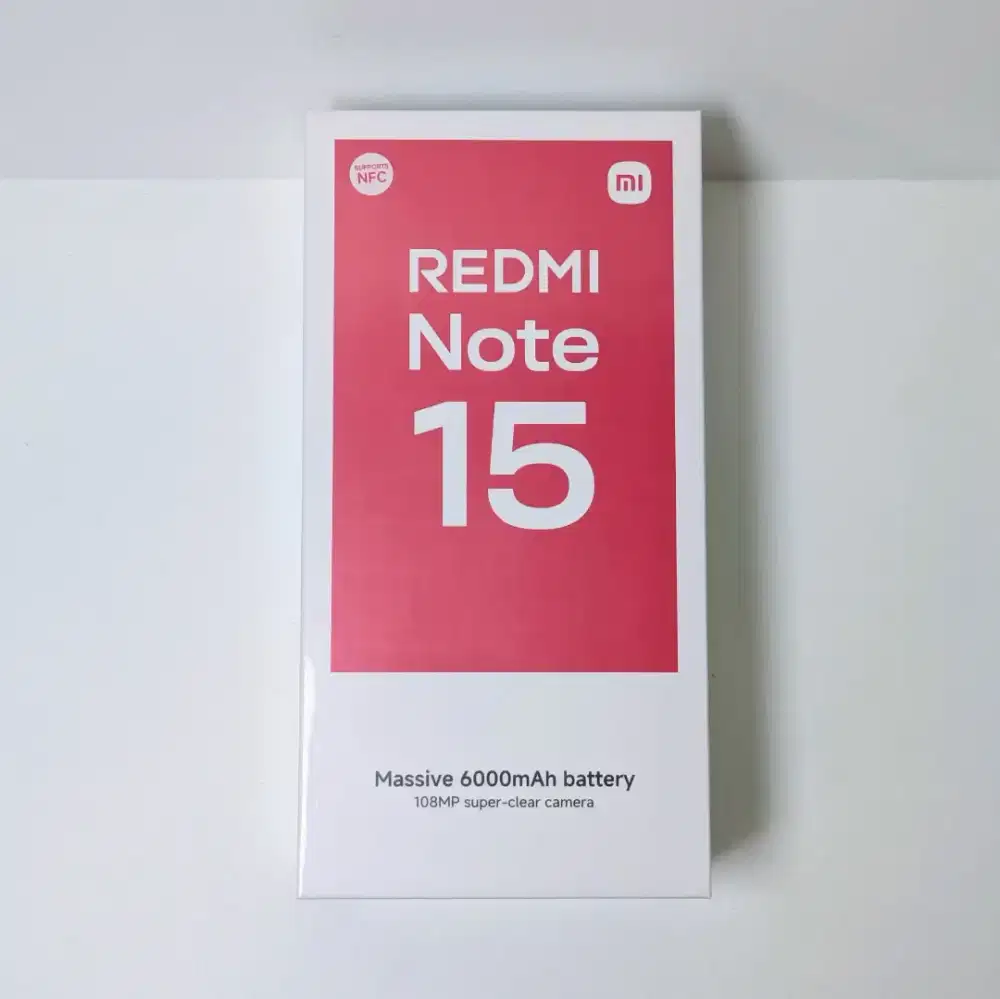 Redmi Note 15 4G 6/128 New Segel