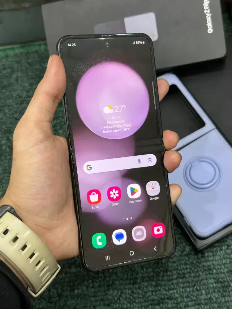 samsung Zflip 5 512gb. resmi sein