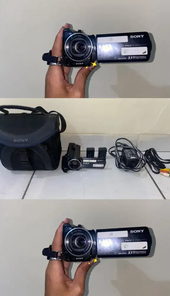 SONY HDR-XR150 DIGITAL HD FOTO VEDIO