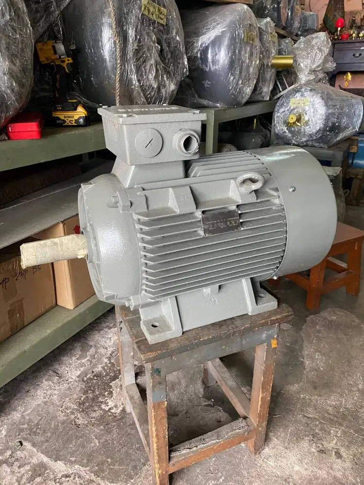 DINAMO SIEMENS 20HP 4POLE 15KW 3PHASE 1450 RPM ELEKTRO MOTOR PENGGERAK