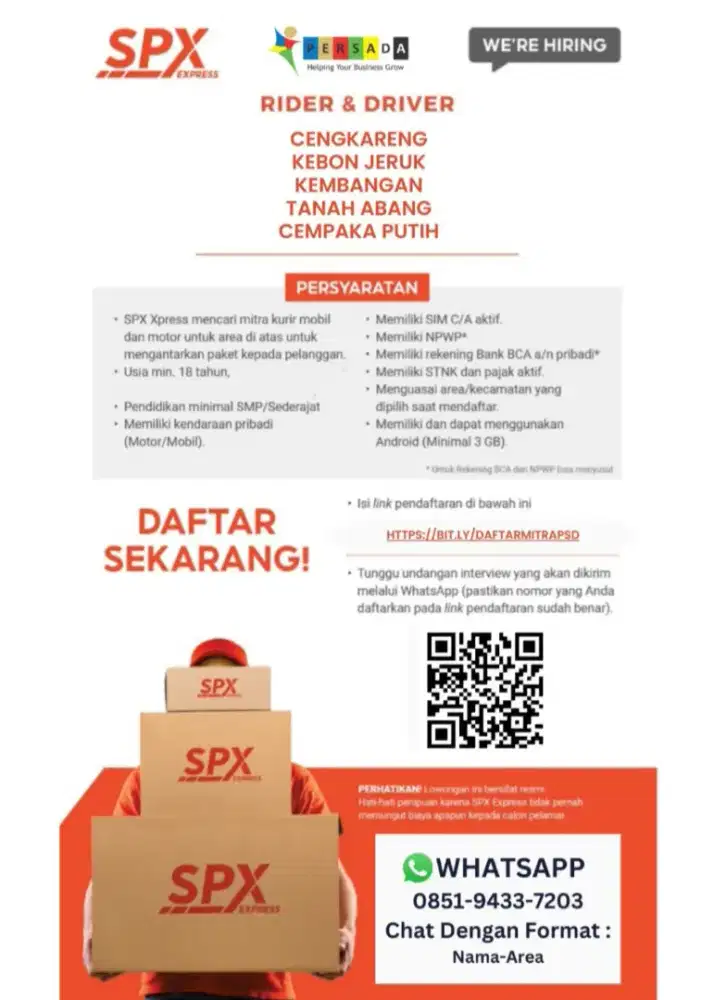 LOWONGAN KERJA ! ! !