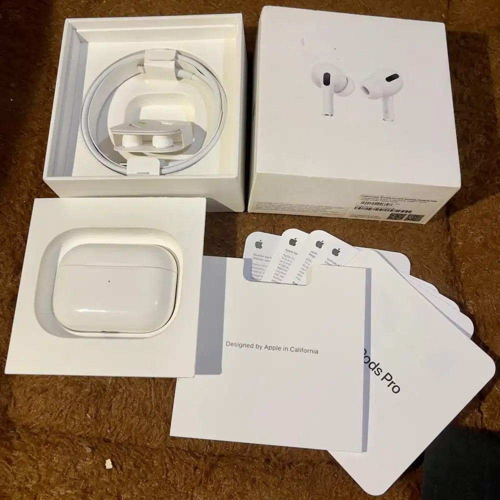 Headset TWS airpods pro gen 1 fullset original resmi ida