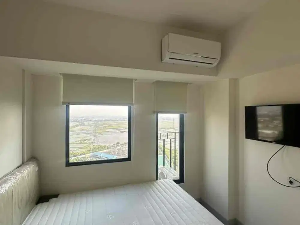 Dijual Apartemen Osaka Riverview Pik2 studio furnish 165 jt ready unit