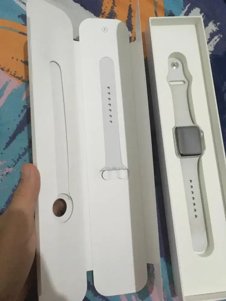 (Bisa COD) Apple watch series 3 38mm ex-ibox