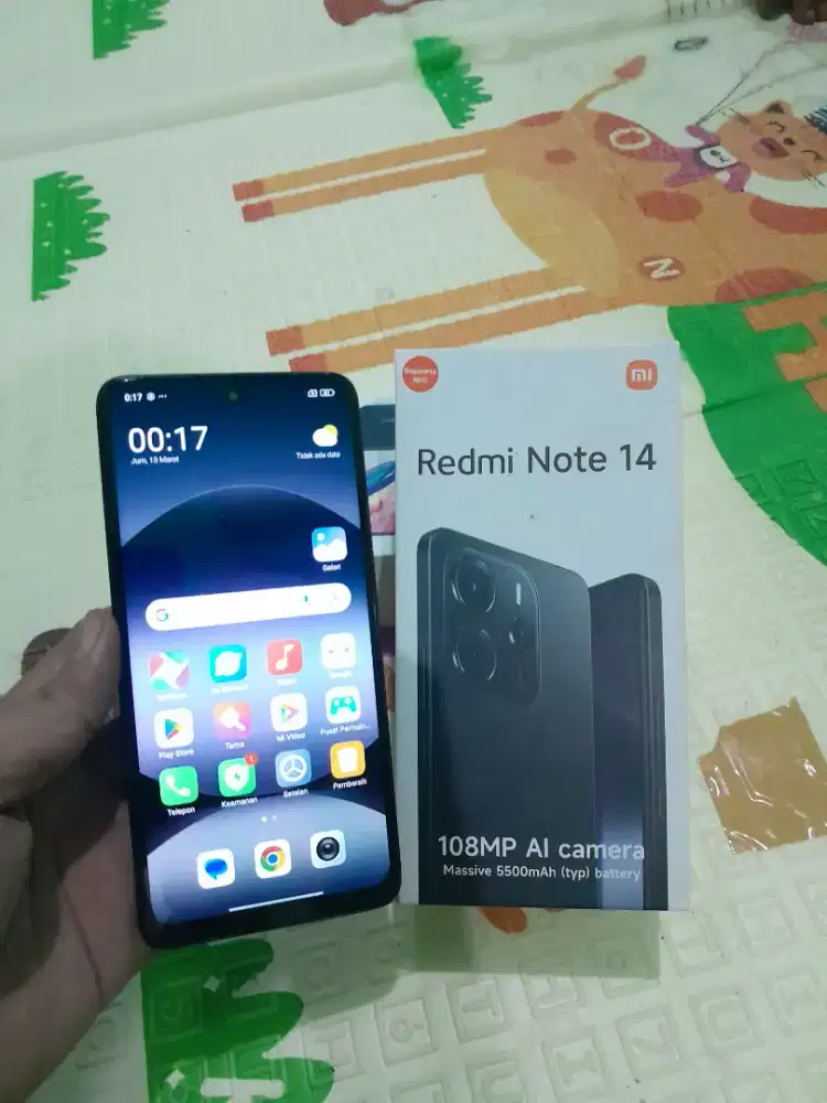 Redmi Note 14 Fulset Ram 8/128