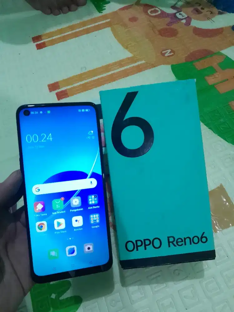 Oppo Reno 6 Fulset Ram 8/128