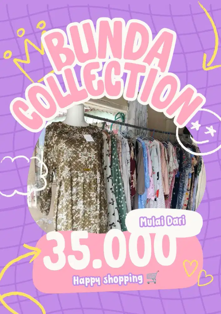 Bunda collection, menyediakan berbagai baju wanita