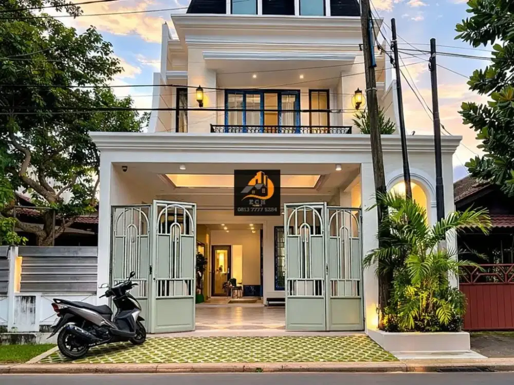 D40.RUMAH BARU AMERICAN CLASSIC DI BILLYMOON PONDOK KELAPA JAKARTA TIMUR