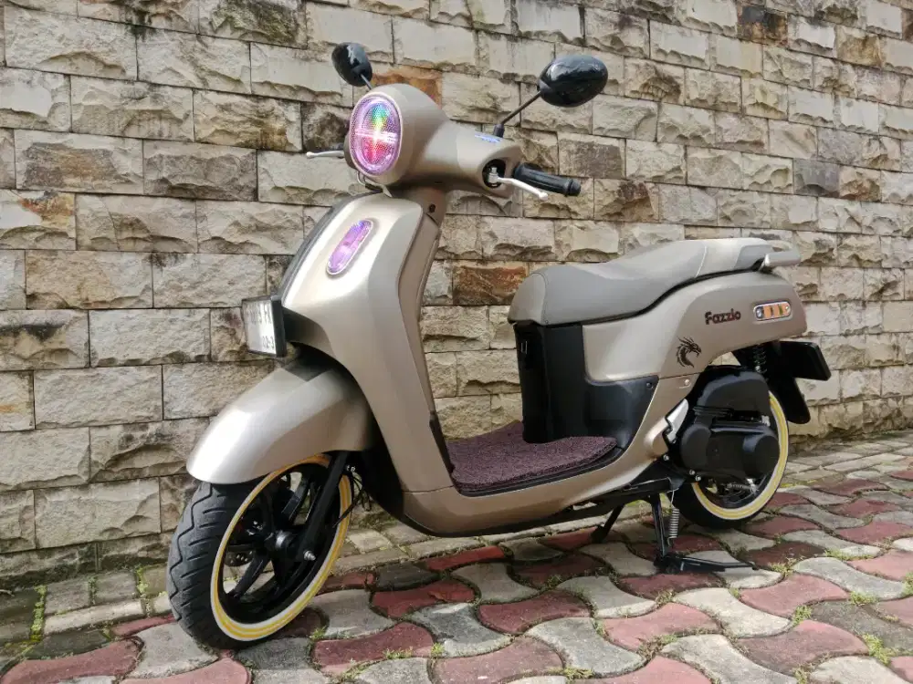 Yamaha fazzio lux 2025  Plat F KBA Harga 18,7 net lokasi bogor cilebut