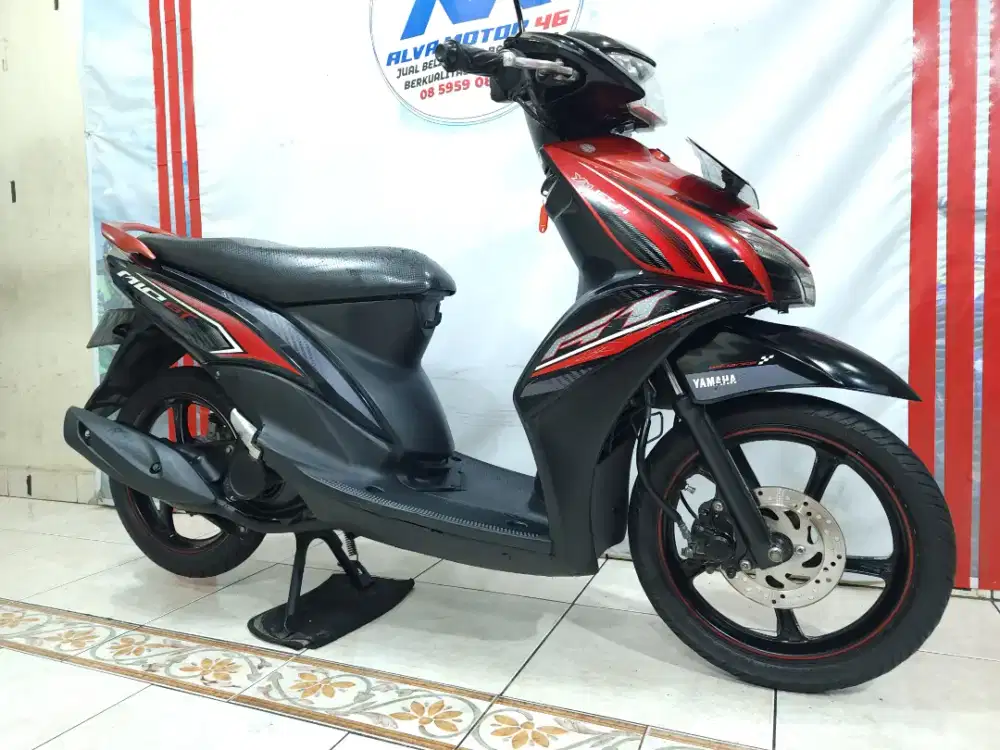 YAMAHA MIO GT 115 CC TH 2013 SUPER GRESS FULL ORISINIL PABRIK NO MINUS