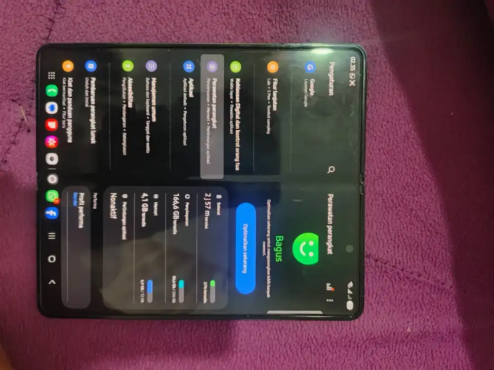 Samsung z fold 4, RAM 12/256 GB ( nego )