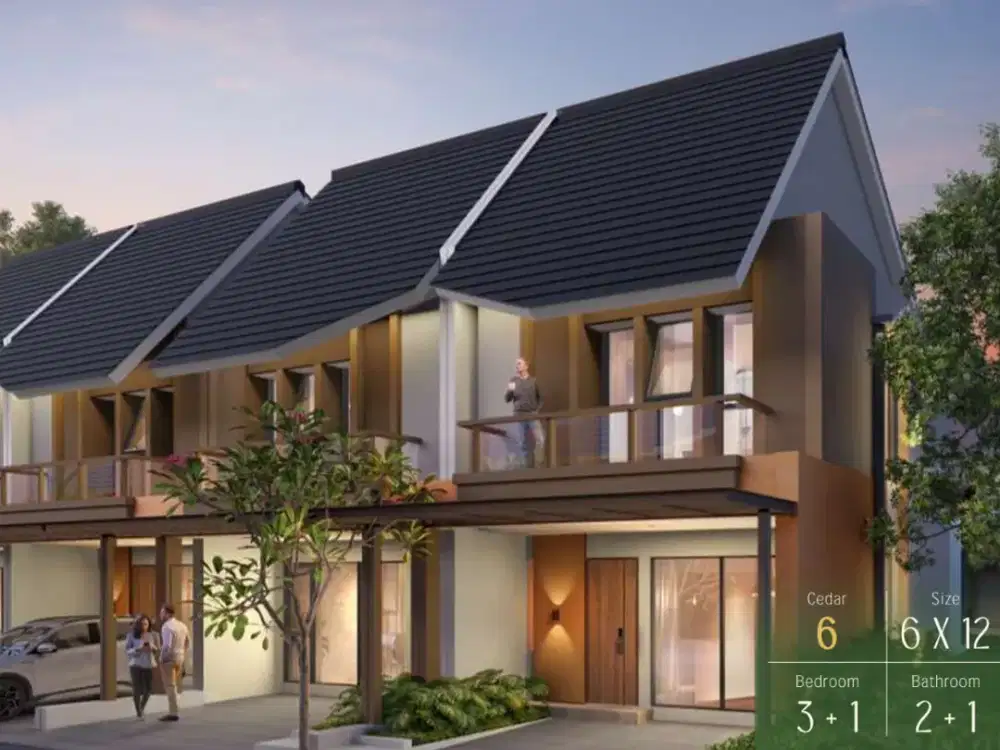 HUNIAN IDEAL KELUARGA! RUMAH MODERN ASRI 5 MENIT KE BANDARA INTERNASIONAL!