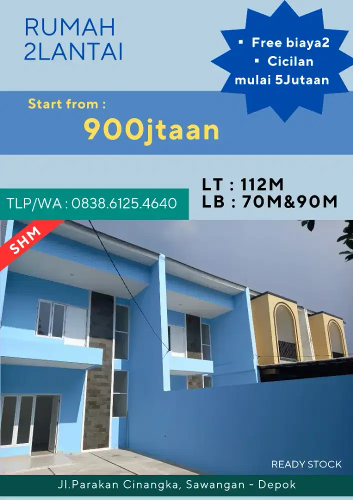 CASA ROSE RUMAH 2 LANTAI