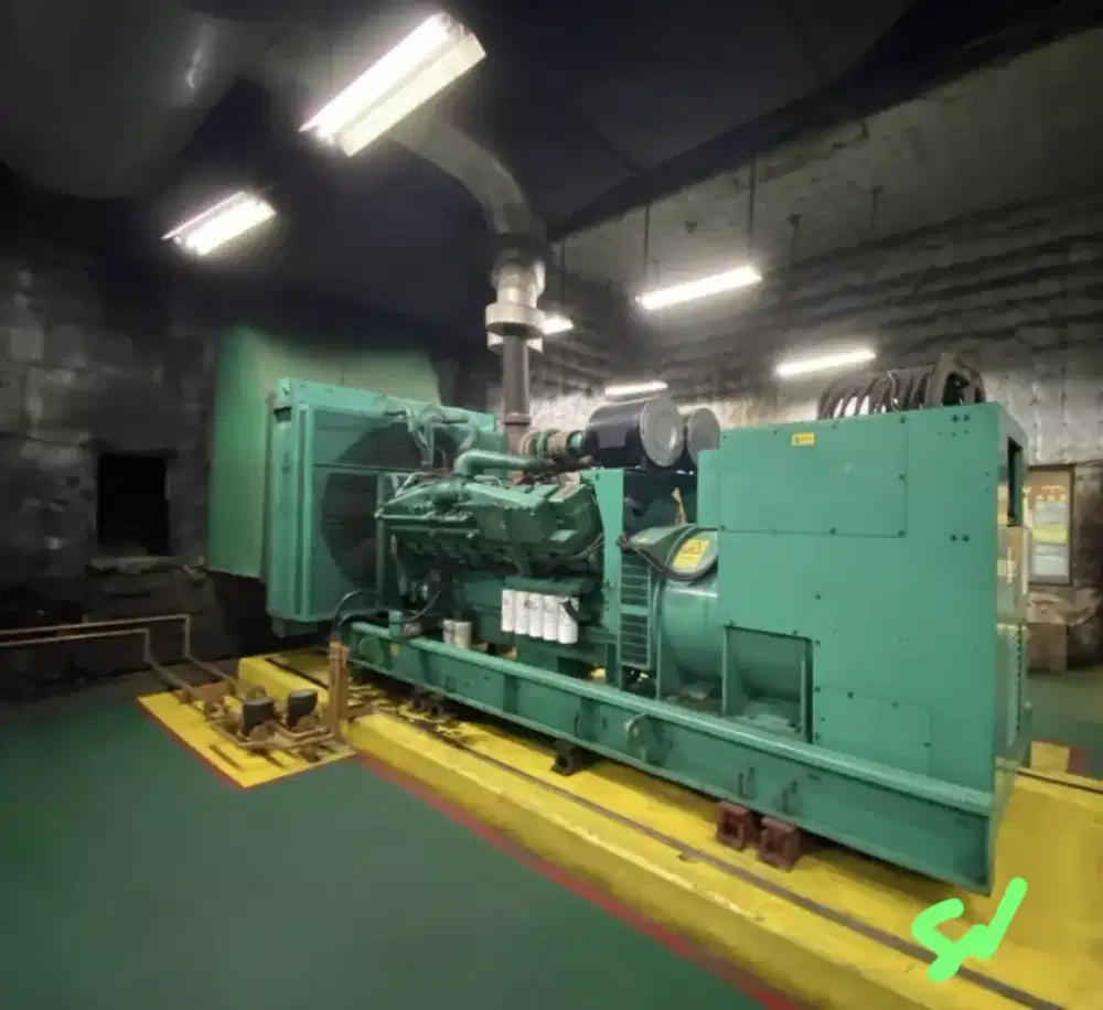 Jual genset bekas Cummins 1000 kva