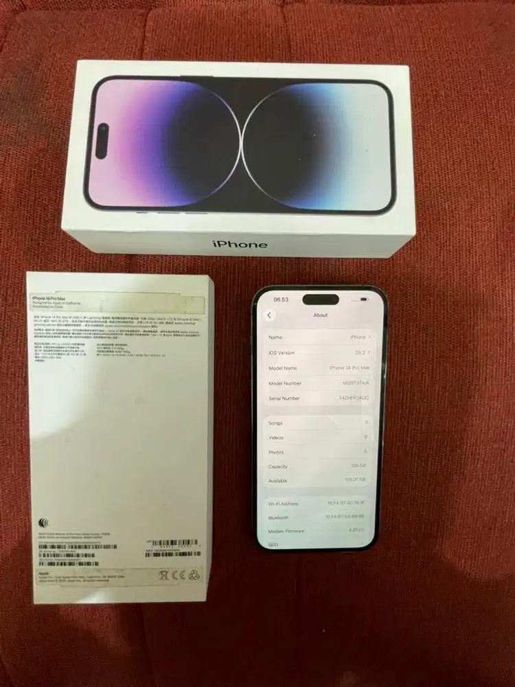 iphone 14 pm 128 inter allop dus ori