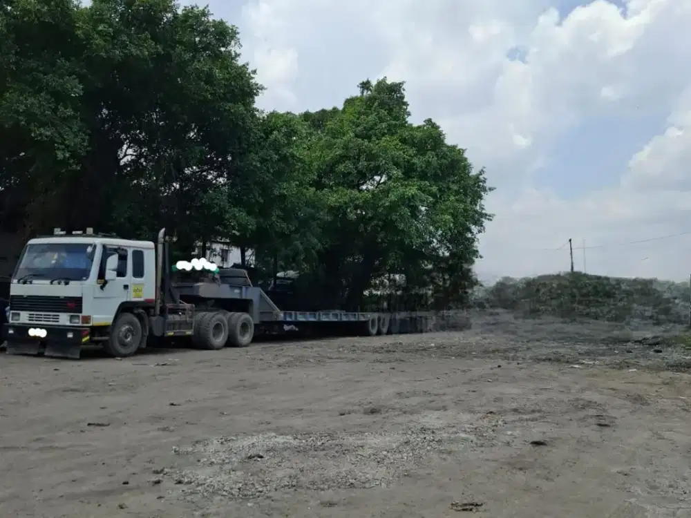 Dijual Tanah Padat Strategis Pinggir Jalan Raya Akses Kontainer 40 feet di Jalan Baru Marunda Jakarta Utara