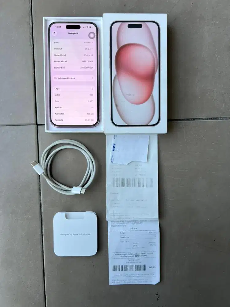 iPhone 15 128Gb iBox Pink