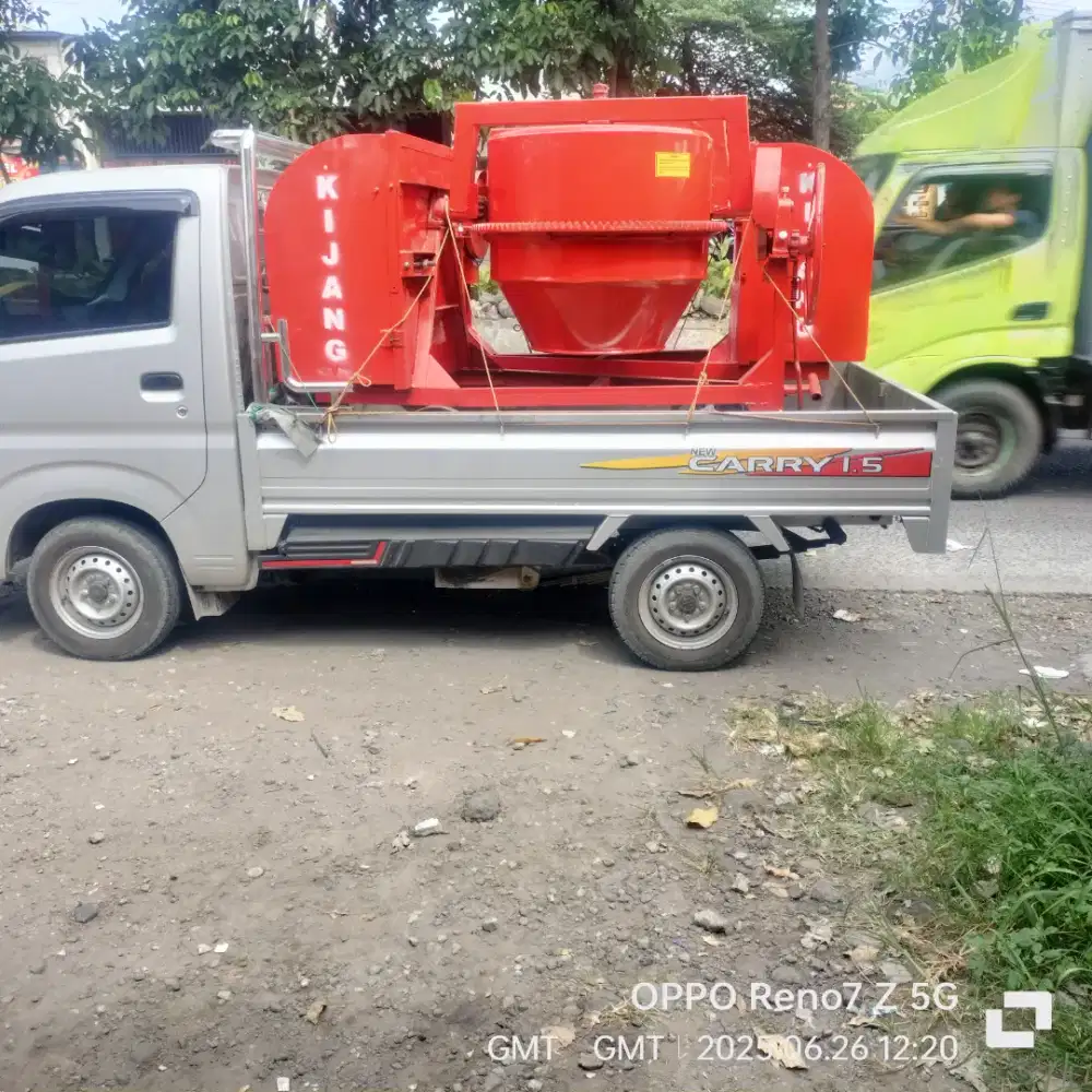 Molen cor 50kg komplit mesin siap pakai
