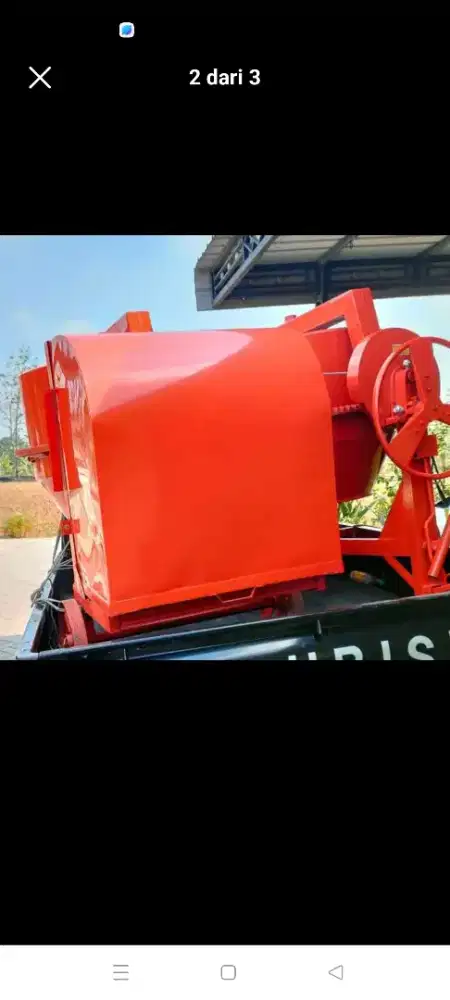 Molen cor 50kg komplit mesin siap pakai