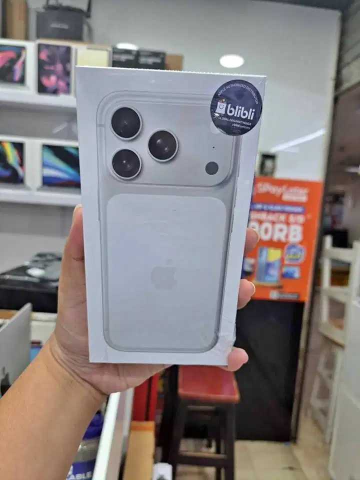 IPhone 17 Pro 256GB Silver New BNIB Garansi Resmi IBox