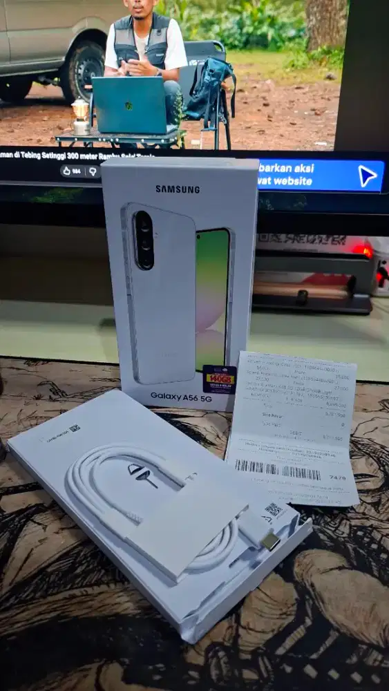 SAMSUNG A56 12/256 WHITE