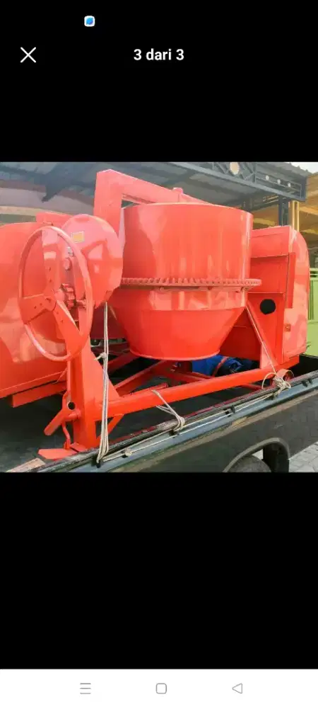 Molen cor 50kg komplit mesin siap pakai