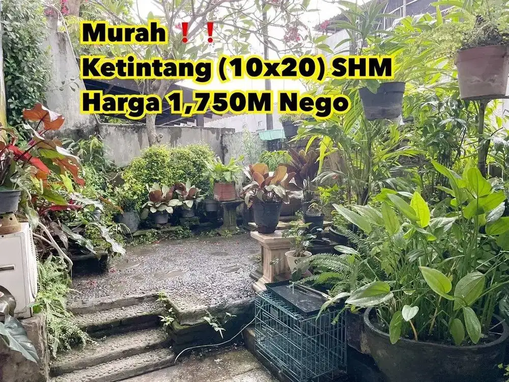 Hit tnh (10x20) di Ketintang dkt Gayungsari
