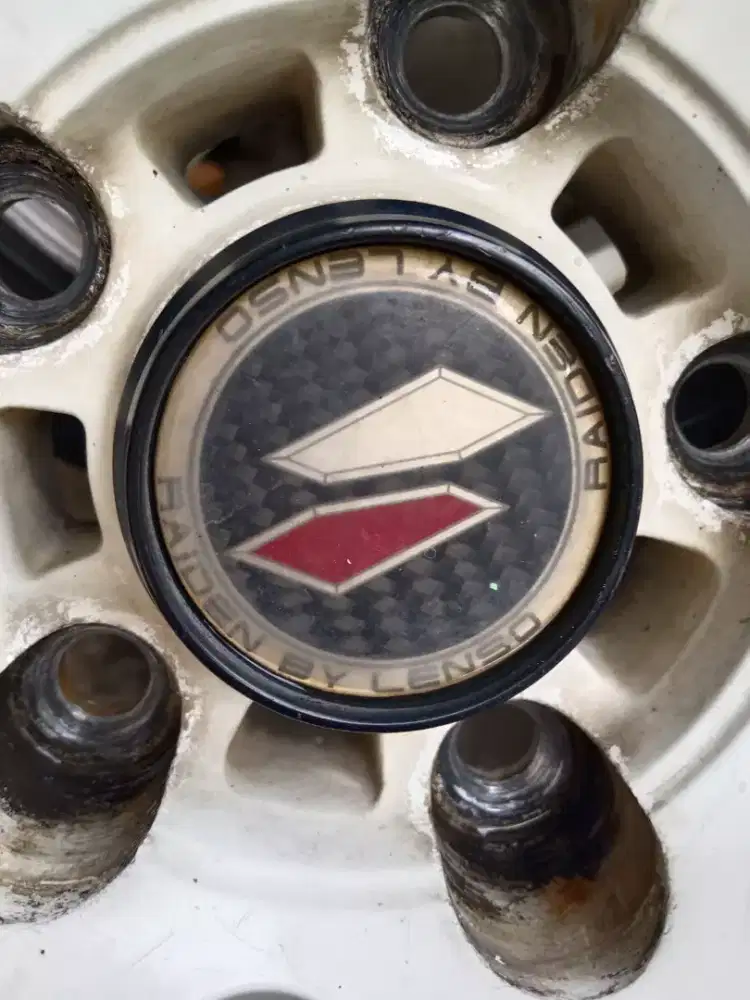 Velg Lenso putih + Ban