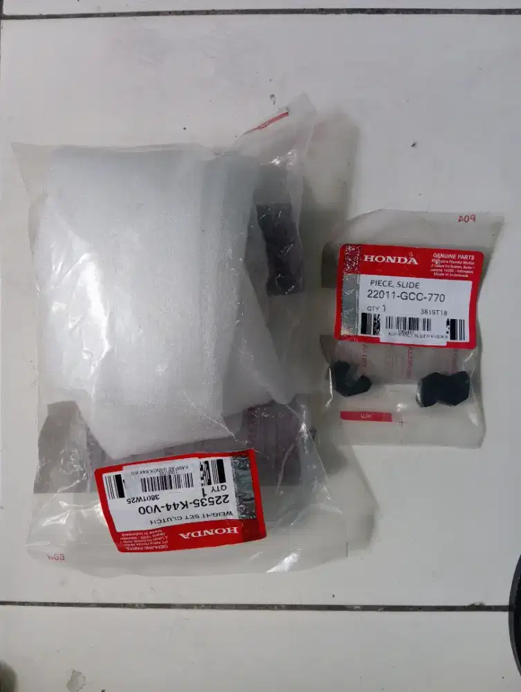 Kampas ganda honda beat