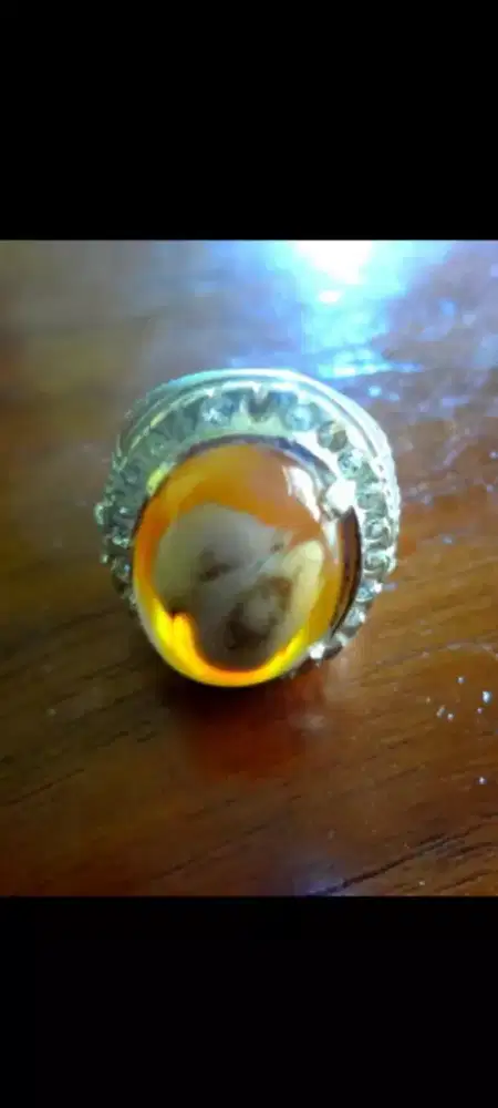 BATU GAMBAR ANGKA 8 / ANAK AYAM NATURAL