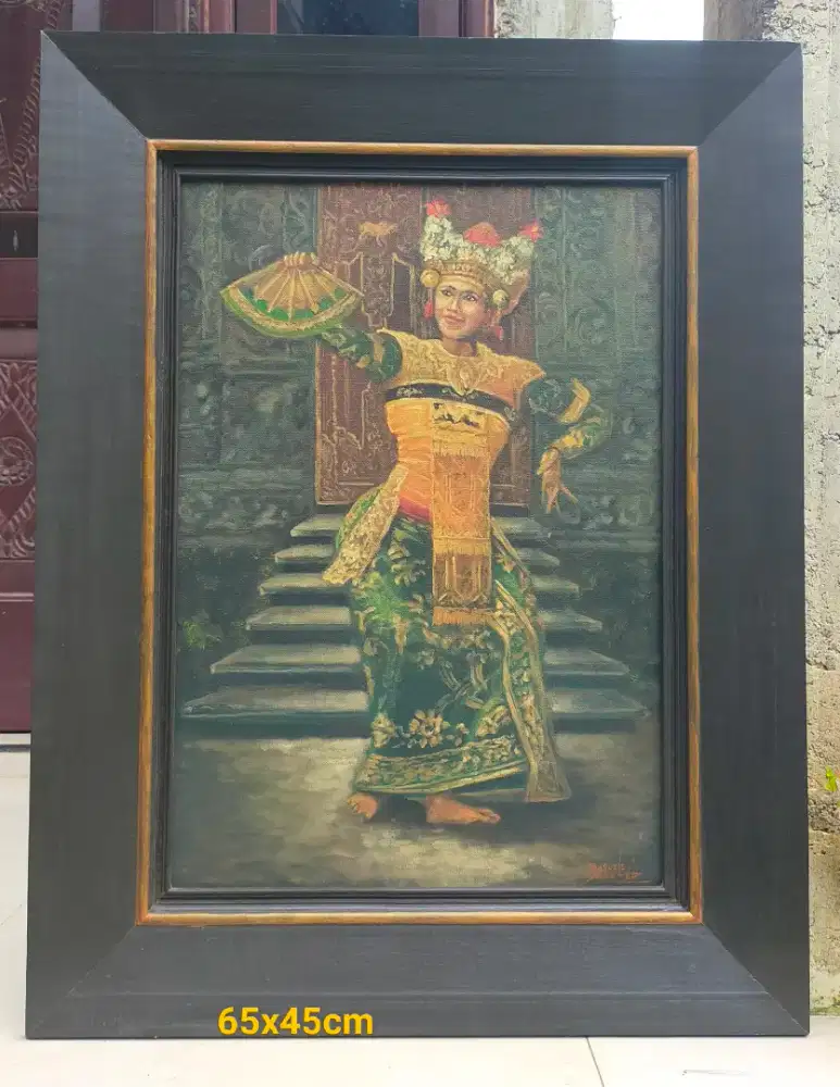 Lukisan Aesthetic Penari Bali