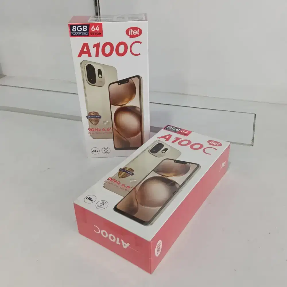 ITEL A100C RAM 4/64 GB NEW RESMI
