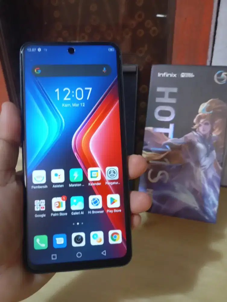 Infinix Hot 11s ram 4+3/64 NFC mulus