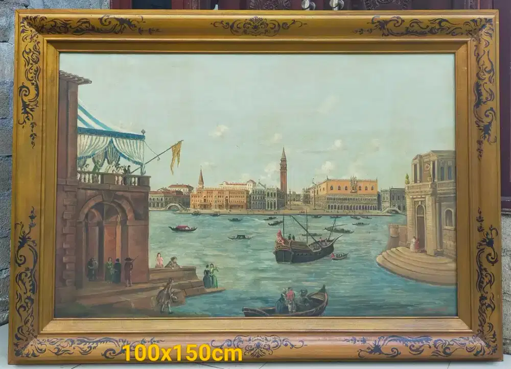 Lukisan Clasik Gedung Eropa