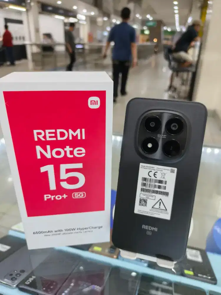 Redmi note 15 pro+ 5g 12/512 black 2 minggu pakai