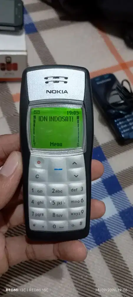 Dijual Hp Nokia 1100 aka pocong normal fungsi sinyal all operator pm