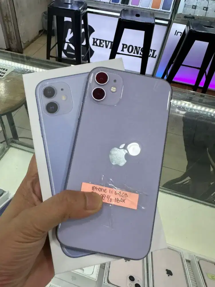 IPHONE 11 64GB EKS IBOX PURPLE (BACA DESKRIPSI)